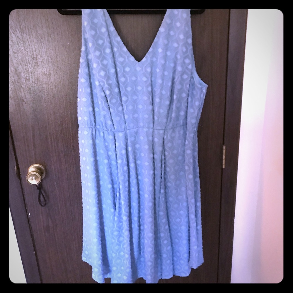 Torrid Like New Size 22 Baby Blue Dress